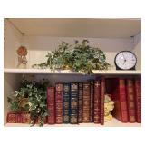 HUGE Literature Collection with Decor and Brass Planters