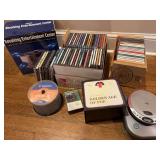 Large Collection of CD’s, Carrier and Organizer