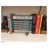 Reader’s Digest Books and Labrador Bookends