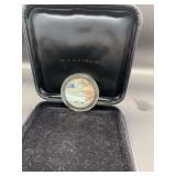 1987 Pegasus Gold Corporation silver round commemorating the Montana Tunnels Mine