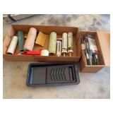 Paint Rollers and Paint brushes