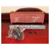 HO Gauge Roundhouse Products Model Train Kit…..AAR 40’ Box Car￼….partially assembled