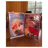 (2) The Classics Black Diamond VHS Tapes…..The Little Mermaid and Sleeping Beauty……both have no seal and cases are in fair condition