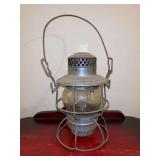 Adlake Railroad Kero Lantern with Clear Globe