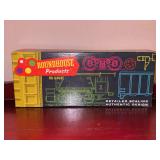 HO Gauge Roundhouse Products Model Train Kit…..AAR 40’ Box Car….partially assembled