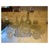 Very nice selection of clear glass