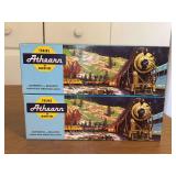 (2) ATHEARN Trains in Miniature…..ATSF GP-9 Geared RTR and Undecorated ALCO PA1 Diesel, Dummy