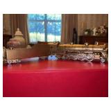 Key Imports Brass HO Gauge 2-8-2 Mikado model train locomotive and tender…..the text "AC&Y #407" indicates it is a model of a locomotive from the Akron, Canton & Youngstown Railroad….in original b