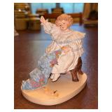 The Heirloom Collection Limited Edition “The Seamstress” by Maud Humphrey (mother of Humphrey Bogart)…..6183/15,000 with COA and 4-1/2” tall