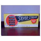 HO Gauge Silver Streak Deluxe Model Train Kit…..Great Northern Box Car S217-345…believed to be complete….in original box