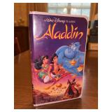The Classics Black Diamond Aladdin VHS Tape…..seal is broken but tape and case are in good condition