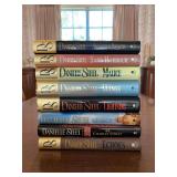 Grouping of (8) hardback editions of Danielle Steel novels….all are in great condition and have dust jackets