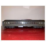 HO Gauge Southern Coach Car….assembled but 2 axels will not stay in position and door trim is loose on one end