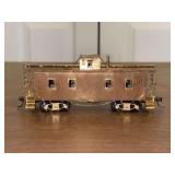 HO Gauge Nickel Plate Products Brass NKP Wood Caboose in original box