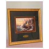 Authentic Thomas Kinkade “Let Your Shine” accent print honoring one of Kinkade’s previously published full size limited edition lithographs……11-1/4 square with COA…..part of the 1998 Colle