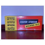 HO Gauge Silver Streak Deluxe Model Train Kit…..Box Car - Bay Window Caboose…believed to be complete….in original box with instructions