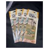 (4) Yankee Candle Classic Car Jar Air Fresheners…..”Sage & Citrus” scent
