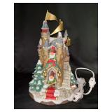 Vintage lighted limited edition (1108/2500 Fitz & Floyd “Tannenbaum Castle” Holiday Hamlet from the Enchanted Forest Collection…..8 x 13 and in original box
