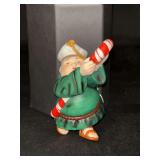 Dept. 56 porcelain Merry Makers Monk “Calvin the Candycane Striper”…..3-1/2” tall and in original box
