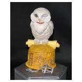 Dept. 56 Harry Potter Secret Box Series “Hedwig the Owl” with charm in original box….limited edition year 2000 production