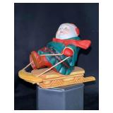 Dept. 56 porcelain Merry Makers Monks “Thaddeus the Tobogganist”…..5” long , 3-3/4” tall and in original box