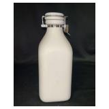 NEW Dept. 56 ceramic hinged milk jar…..9-1/2” tall