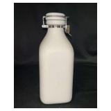 NEW Dept. 56 ceramic hinged milk jar…..9-1/2” tall