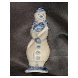 Rowe Pottery Works Salt Glaze Snowman….5” tall…..he doesn’t stand by himself