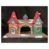 Dept. 56 North Pole Series “Welcome To Elf Land” Gateway Entrance handpainted porcelain in original box