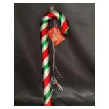 Dept. 56 Mercury Glass Candy Cane…..14” long