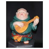 Dept. 56 porcelain Merry Makers Monks “Martin the Mandolinist”…..4” tall and in original box