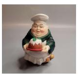 Dept. 56 porcelain Merry Makers Monks “Percival the Pudding Man”…..in original sealed box…..images are from online site