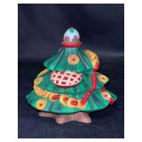 (2) Dept. 56 porcelain Merry Makers “Sweet Treats Tree”…..4-1/2” tall and in original box