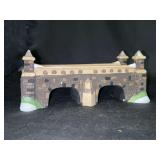 Dept. 56 Heritage Village Collection “Stone Train Tressel” handpainted porcelain accessory in original box
