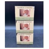 3 boxes (12 each box) of Yankee Candle Unscented Tart Warmers (tea light candles)