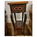 Cute decorative side/telephone table 11x14.5x27.75"