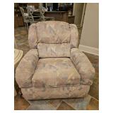 Lane Furniture rocker/recliner 37" w across arms x 20" seat d x 25" seat back h x 18" seat h x 37" total h x 36" total d in good condition MAY NEED SOME SPOT CLEANING...