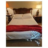 Thomasville Furniture Queen size headboard, frame, & all bedding...