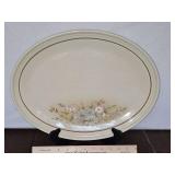 Large Vintage Serving Platter 16.5x12.5" of Royal Doulton Tableware in the Florinda Pattern I BELIEVE THIS SERVING PLATTER TO BE NEW...