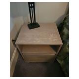 Pottery Barn night stand 20x17x22.5" INCLUDES LAMP...