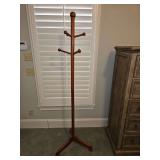 Wooden coat rack "tall...