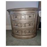 Gorgeous Haverty Furniture Large 3-Drawer Nightstand 34x20x29"...