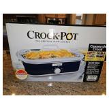 NIB CROCK◆POT Casserole Crock model SCCPCCM350-BL...