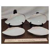 Four(4) Vintage New/Like New Hutschenreuther Germany China Side Dishes 7" in the En Vogue Pattern...Maxim