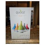 NIB QUOOZ Lull Ultrasonic Aromatherapy Essential Oil Diffuser...