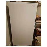 Whirlpool 20 cu. ft. Upright Freezer w/LED Lighting Model: WZF34X20DW01 CONTENTS NOT INCLUDED...