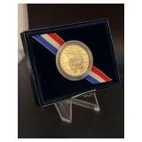 World War II 50Th Anniversary Coin from the Department of the Treasury United States Mint with COA and in original box