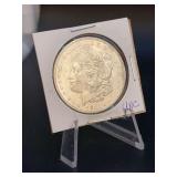 Uncirculated 1921 Morgan Silver Dollar (no mint mark)