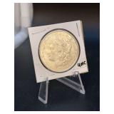 Uncirculated 1921 Morgan Silver Dollar (no mint mark)