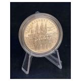 2002 US Mint Military Academy Bicentennial Commemorative Proof Coin in original box with sleeve and COA